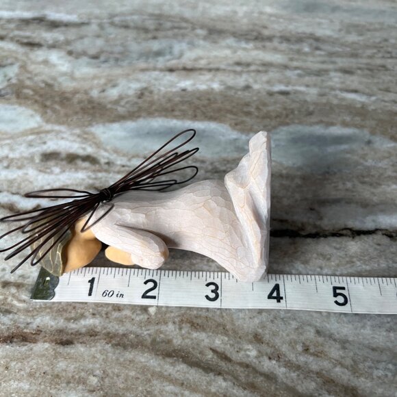 Willow Tree 1999 Angel of Prayer Kneeling Figurine Susan Lordi Demdaco WITH BOX - Picture 7 of 11